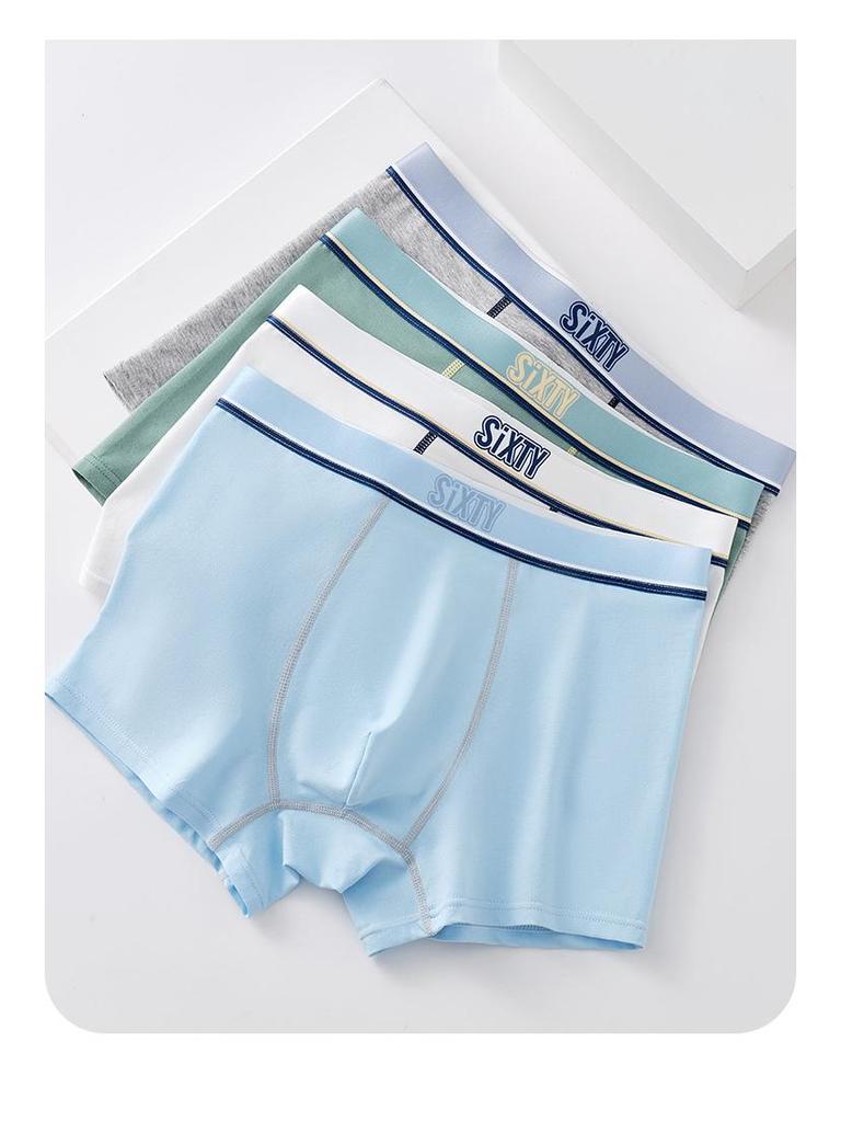 Teen Boys' Cotton Boxer Briefs (A Grade), Ages 15-18