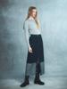 Renezmia Fingerhole Y-Neck Top_Gray