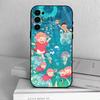 Ponyo and Sosuke  Phone Case For Samsung S25,S24,S21,S22,S23,S30,Ultra,S20,Plus,Fe,Lite,Note,10,Black Cover
