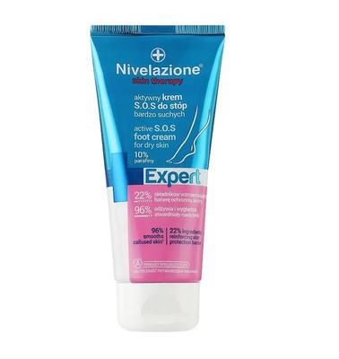 Active Cream SOS. for Dry Skin of Feet Nivelazione Skin Therapy 75 Ml