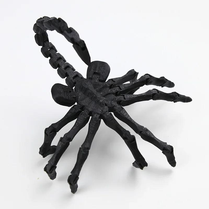 3D Printed Movable Joints Fahugger Toys Simulation Articulated Animal Figurine Ornaments Creative Model Desktop Decoration