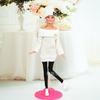 New 6'30cm Doll 11 Inch Mini Baby Clothes Fashionable Wool Jumpsuit Hat Pants Toy