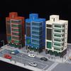 Miniature ABS Building Model 1/150 Scale Realistic Scenery Outland Scene Dioramas Model For Enthusiasts And Students