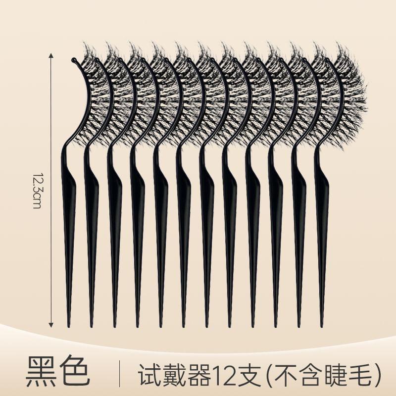 Mogugu - Acrylic Display Holder / Multipack False Eyelashes Display Sticker / Set