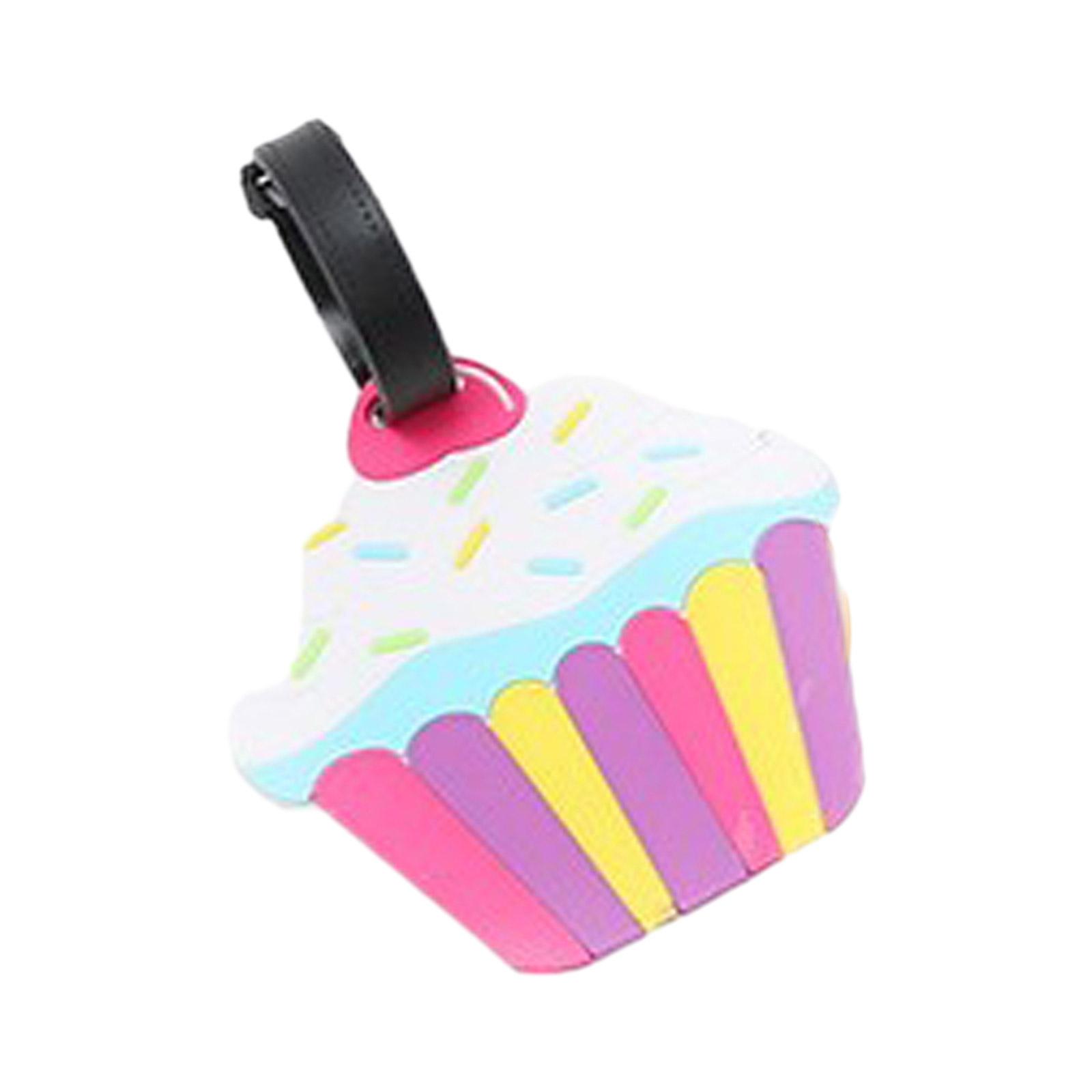 

Travel Accessory Suitcase Luggage Tags Portable Cute Cartoon Suitcase Label Baggage Identifier Backpack Tag with Loop