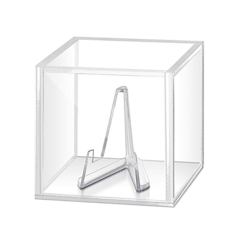 A52E Multipurpose Acrylic Display Box Clear Rings Display Case for Rings and Picks Suitable for Jewelers and Collectors 1