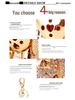 Coolxi Jewelry Little Bear Cartoon Keychain Women's Bag Accessory, Metal Pendant Keyring
