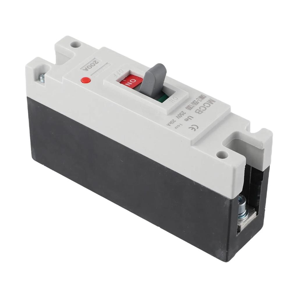 200A Dc Circuit Breaker Wind Power 200A Circuit Breaker 35KA Breaking Capacity IP20 Waterproof Rating Overcurrent Protection
