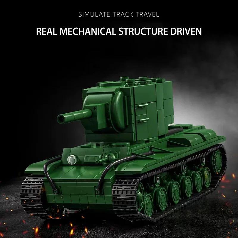 KV-2 Heavy Tank Building Blocks Armored
