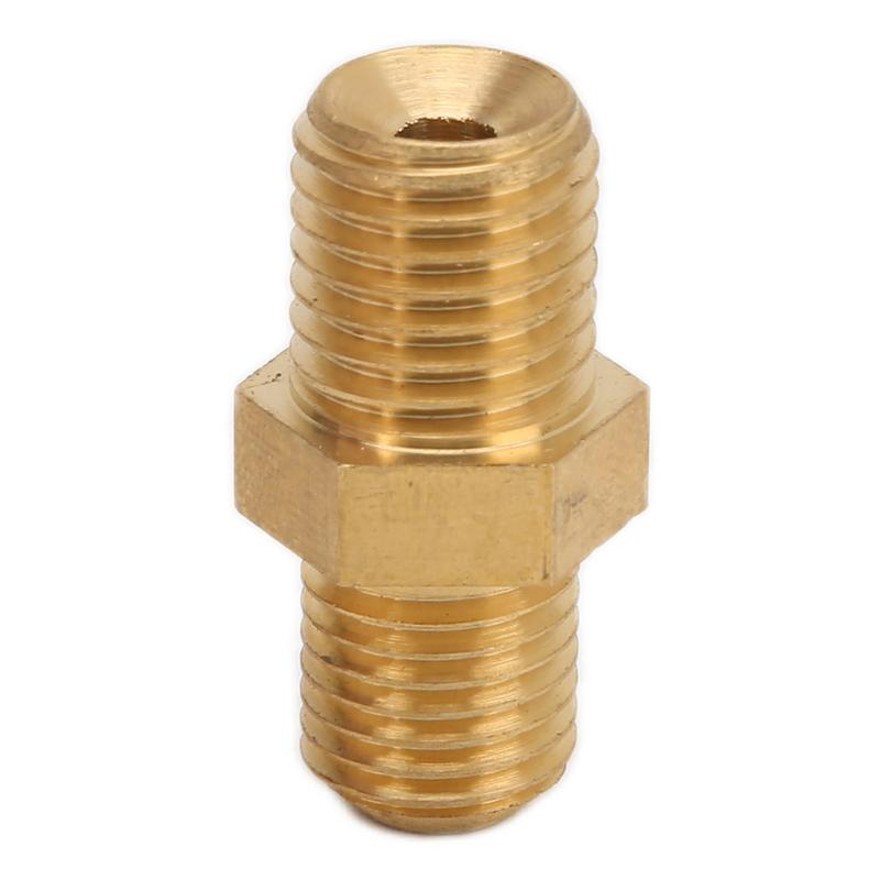 Oil Feed Restrictor Fitting Corrosion Resistant Turbo Oil Feed Fitting AN4 M12x1.5mm Prevent Oil Leakage Brass for Car