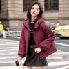 Autumn Winter Thicken Warm Parka Women Casual Sweety Solid Color Big Pocket Loose Hooded Coat Jackets Outwear