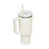 40oz Stainless Steel Insulated Travel Mug with Handle and Straw