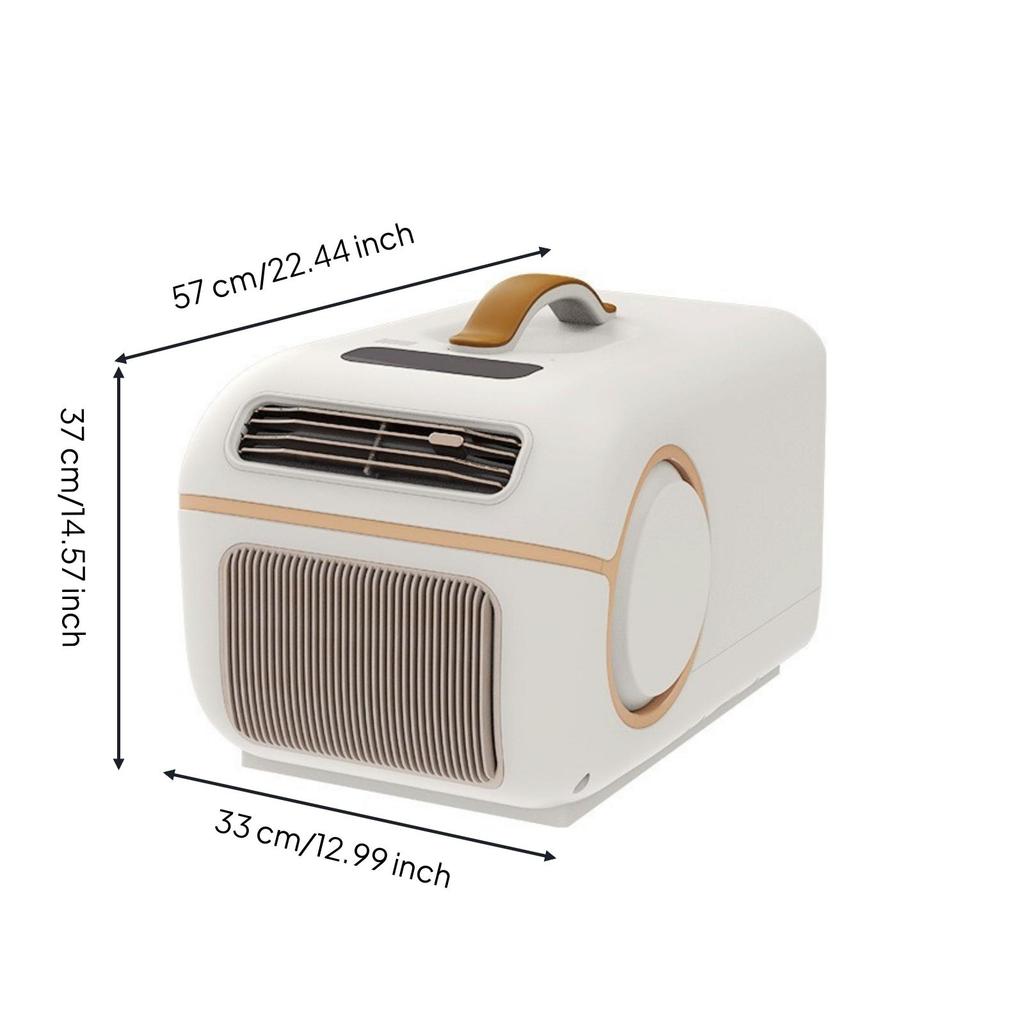 Portable Air Conditioning Machine with Heater Compact Temperature Control Appliance Unit