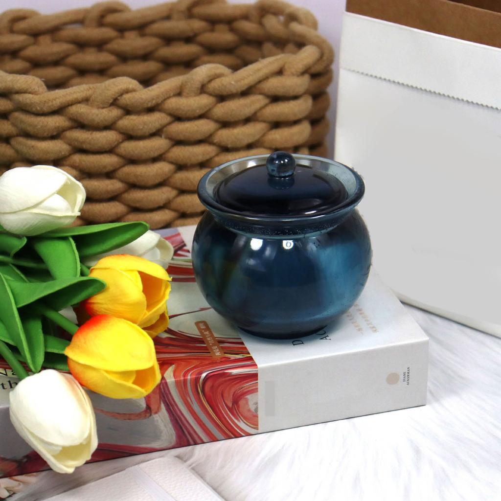 Glasharzformen, Silikonharz-Glasformen mit Deckel, Silikonformen, Epoxidformen mit Deckel für Vorratsbehälter, Bonbongläser