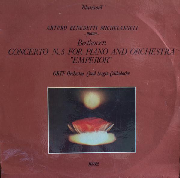 

LP Record LUDWIG VAN BEETHOVEN ARTURO BENED Concerto No.5 For Piano And Orchest STECE02600 Electrecord 1985 Romania Classical Used