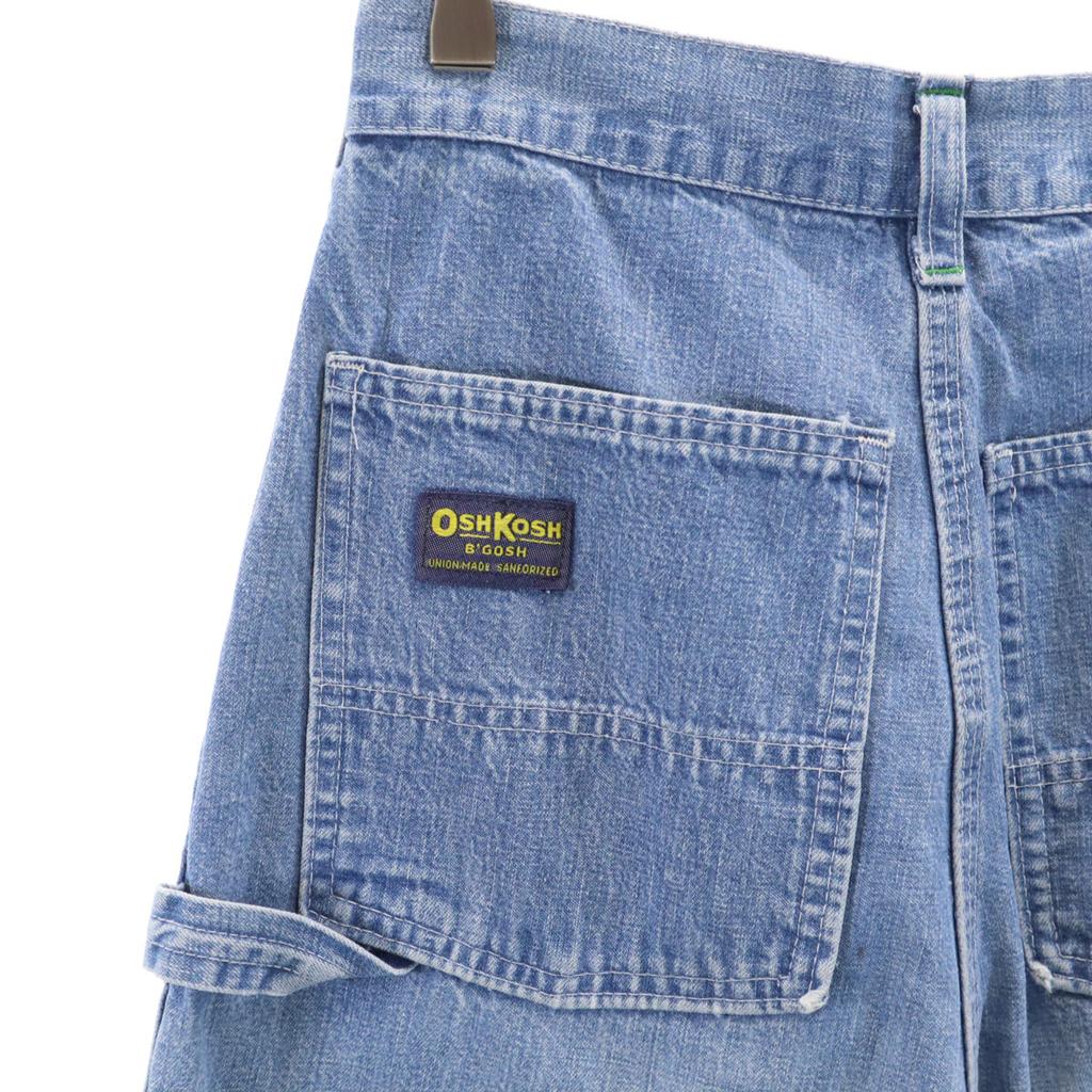 OSHKOSH Denim painter pants Wash blue jeans Men's Used