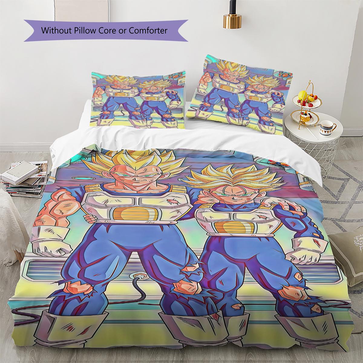 

Broli Pattern Bedding,Quilt Set Quilt Cover Pillowcase Home Birthday Gift (1 * duvet cover + 2 * pillowcase, without core) 135x200cm