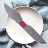 500Pcs Disposable Paper Napkin Rings Minimalist Napkin Bands for Utensils Chopsticks Silverware Wrapping Bands Restaurant Hotel