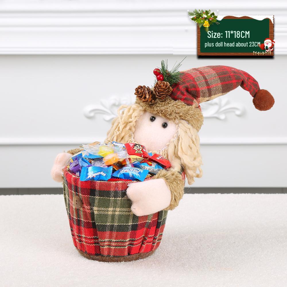 20cm Mini Christmas Tree Ornament - Small Holiday Desktop Decoration Gift