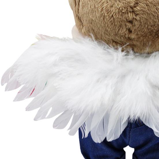 Lovely Angel Wing Ornament Funny Wear-resistant White Doll Wing Decor for Decoration