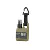 1Pcs 80ml Atomizer Bottle Portable Pump Spray Bottle with Carabiner Alcohol Perfume Refillable Multifunctional Camping Supplies