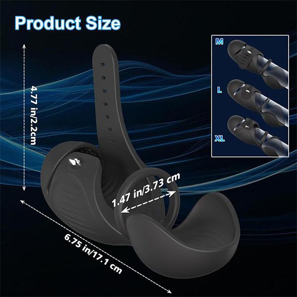 4 In 1 Vibrating APP Controlled Male Masturbator Penis Vibrator Trainer Sex Toy Stroker with Cock Ring Testicle Masturbators Vibrators for Men