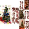 Festive 2 Meter Christmas Ribbon Banner Featuring Joyful Christmas Letters For Gifts