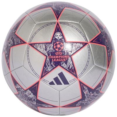Adidas UEFA Champions League Club Ball, Unisex Silber Fußball