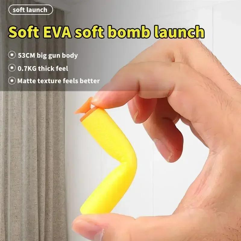 MZ686 Toy Gun Children'S Double-Barreled Burst Soft Bullet Gun Weapon for Shooting Toys for Boys Traumat Gun Machinegun Rifle