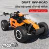 2.4G High-Speed Alloy Remote Control 1:16 Big Foot Climbing Off-Road Racing Car Toy