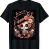 Skulloween Fright Night_ Bone-Chilling Halloween Graphic T-Shirt