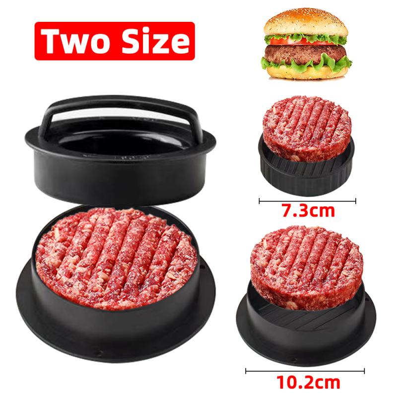 ABS Hamburger Meat Press Maker Round Shape Non-Stick Stuffed Burger Patties Beef Grill Pie Press Mould Maker Kitchen Accessories