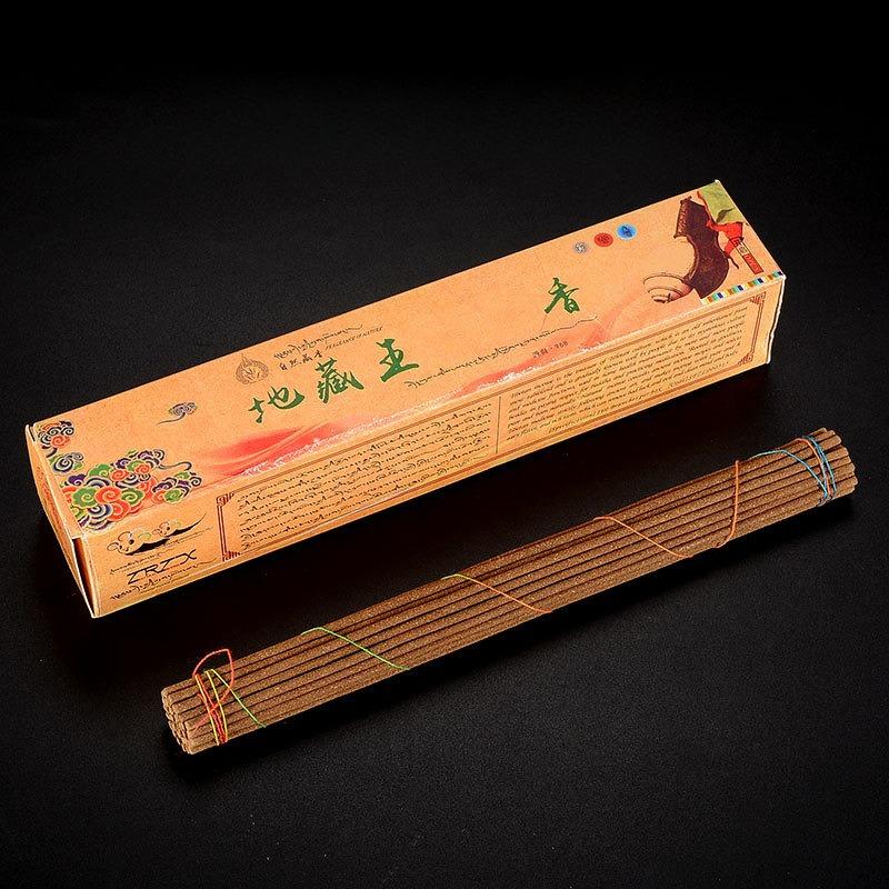 

Natural Incense Sticks/Handmade Tibetan Incense Worshiping Buddha in Temples Home Purifying The Air and Calm The Mind Joss Stick Full Wish incense