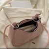 Fashion Women Shoulder Bag Armpit Bag Luxury Design Solid Color Messenger Bag Purse Crossbody Hobos Handbags ARI