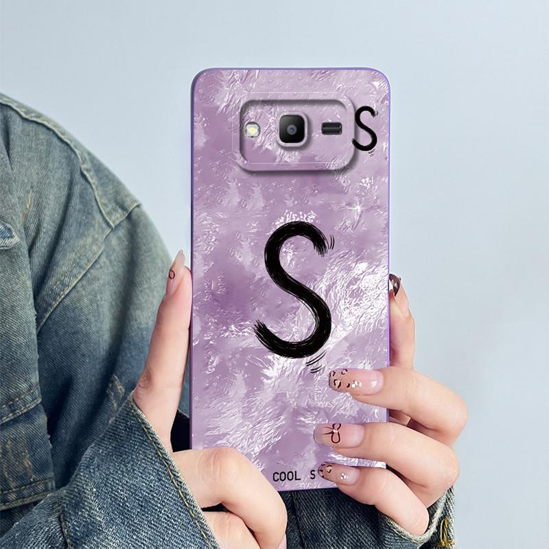 Funda For Samsung Galaxy J2 Prime G532 J2 ACE Grand Prime Plus G530 Soft Silicone Phone Case Protective Fashion Letter Cover