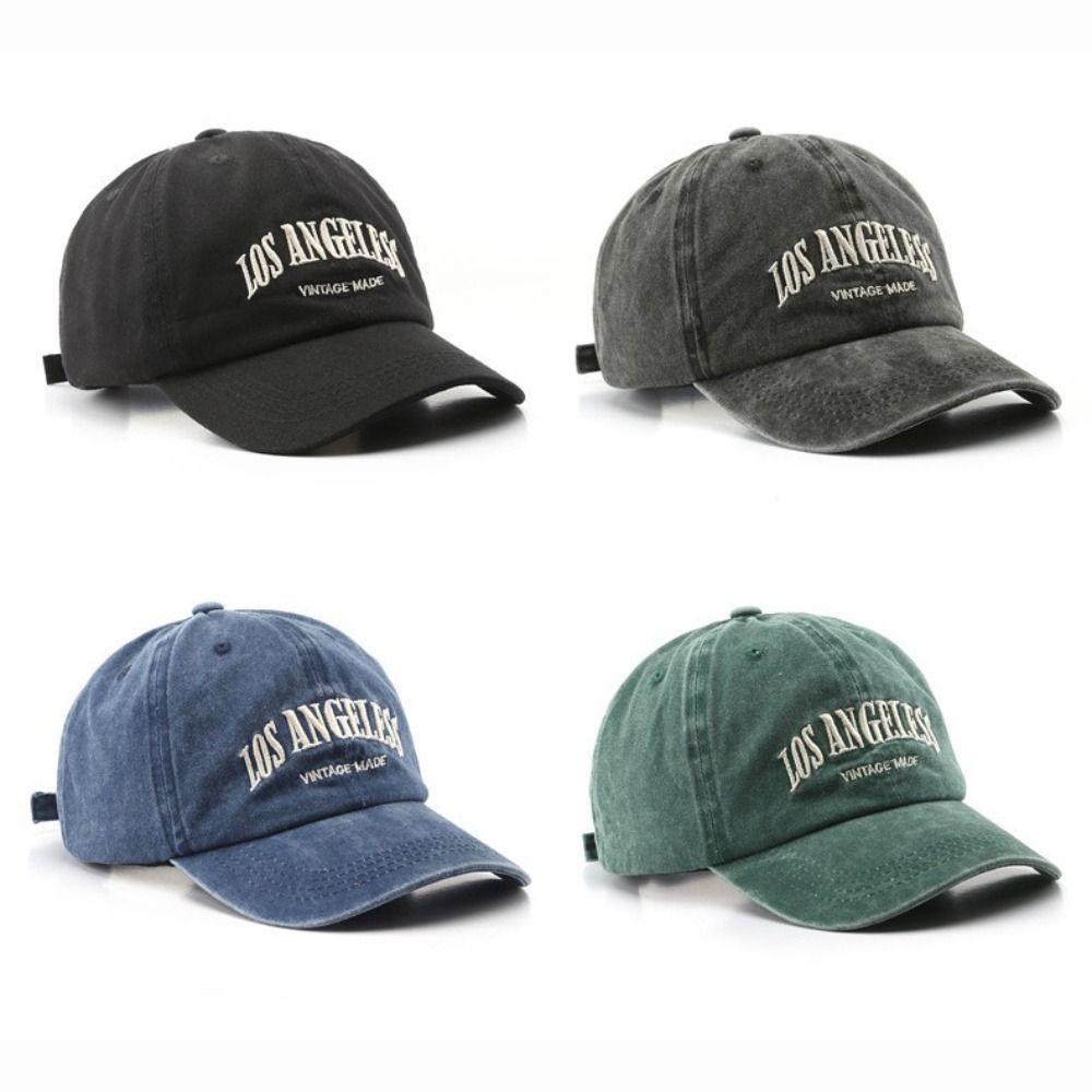 Fashion Cotton Baseball Cap Unisex Retro Casual Embroidery Hat Sun Hat