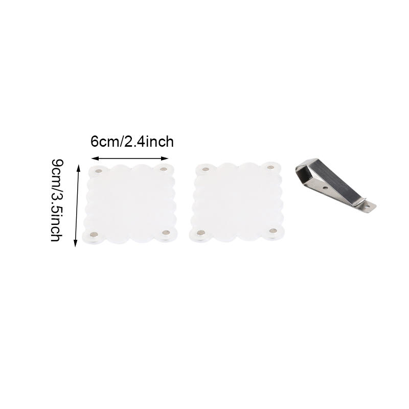 1/2/4/6/10 Stück Auto-Bildhalter für Sonnenblende Magnetischer Auto-Sonnenblenden-Foto-Clip Vertikale Foto-Anzeige Klarer Auto-Bildrahmen
