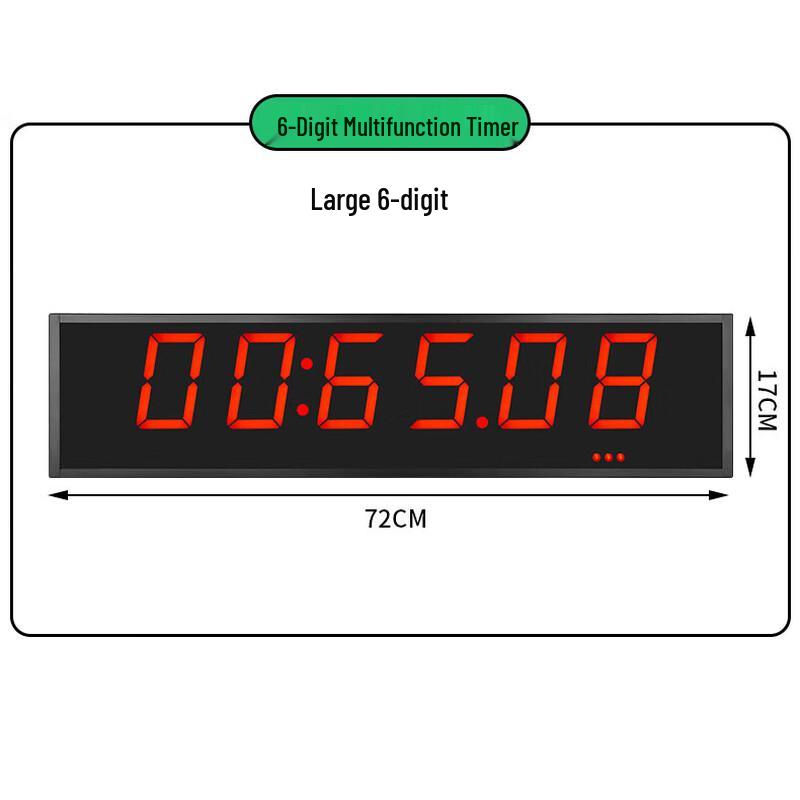 

Jun Ding Ying Rechargeable LED Sports Competition Timer