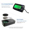 Tach hour meter Motorcycle Meter Digital Tachometer Engine Resettable Maintenace Alert RPM Counter for Chainsaws Boats ATV
