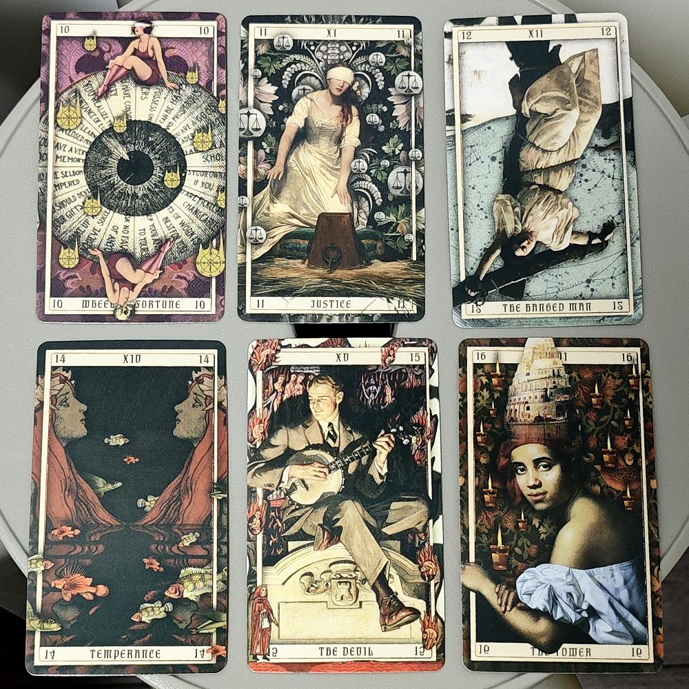 The New Immortals Tarot Deck 10.3*6cm 78 Pcs Tarot Cards