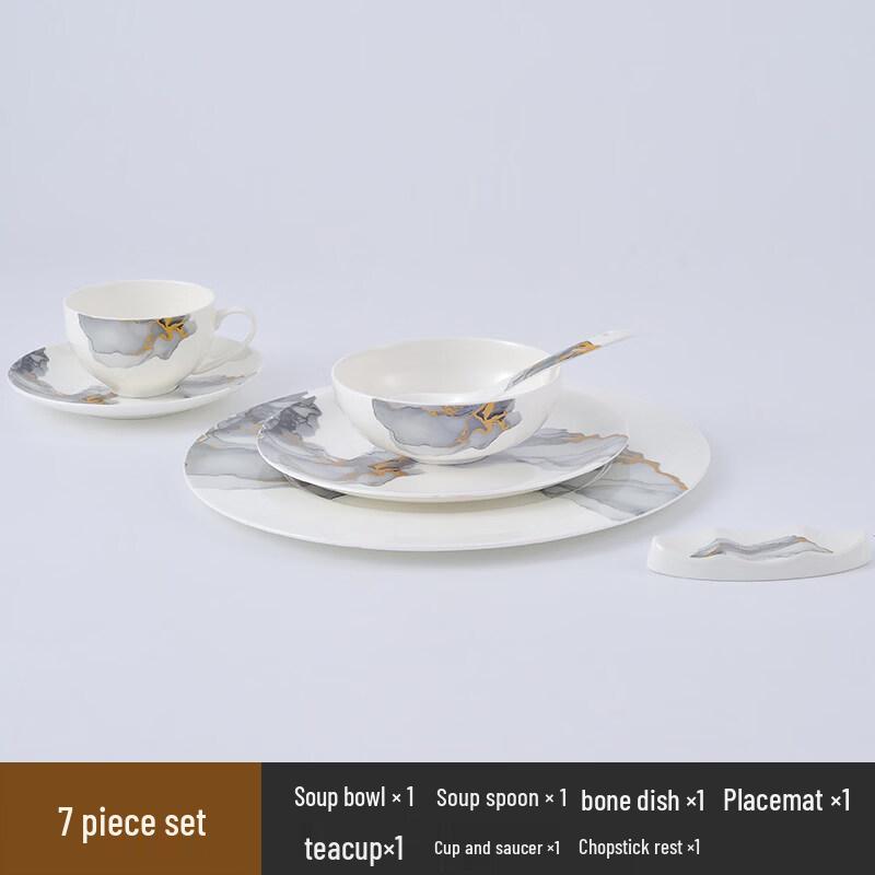 Elegant Bone China Dining Set