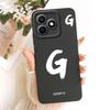 For Honor X8d Lucky Initial Letter Phone Case For Honor X8d X 8D 4G Soft Silicone Cases Bumpers