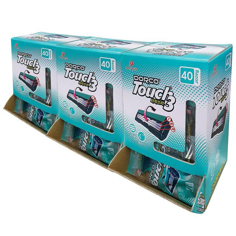 

Dorco Touch3 Disposable Razor 40ea x 3