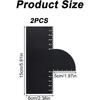Hairline Enhancement Card Beard Line Up Shaping Tool Lineup Guide Perfect For Styling Edging Barber Hair Grooming