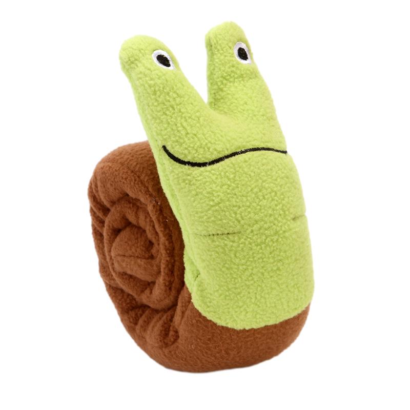 

Игрушка для тренировки, пищащая интерактивная жевательная игрушка, нюхательный коврик для собак в виде улитки, питомец, нюхающий Green Pout