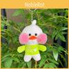 Sweet Duck Pink Plush Doll Soft And Plushy Keychain Accessory Children For