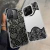 Back Phone Cover Case for Xiaomi Redmi A5 K60 12C 14C 13C A1 A2 Plus 10C Note 9 10 9T 9C Black Cool Lace