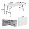 ZISIZ Portable Folding Table