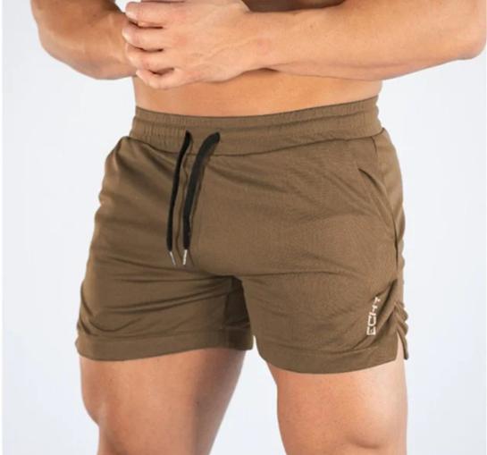 Fitness Sportshorts Mann Sommer Gyms Workout Männlich Atmungsaktive Mesh-Shorts Schnelltrocknend Strandshorts Herren Sportbekleidung