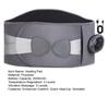 Lumbar Support Belt with Heat And Massage Adjustable Lower Back Pain Relief Wrap 3-in-1 Heating Pad And Vibration Massager
